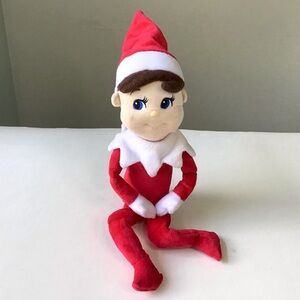Elf on the Shelf Plushee Pals Christmas Cuddle & Play Boy Blue Eyes Light Skin